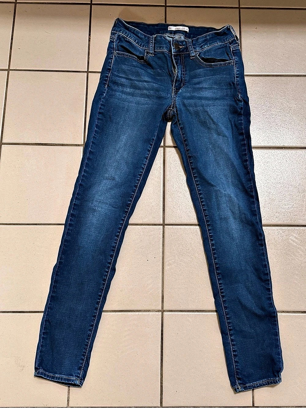 SO Low Rise Ultimate Jegging Blue Jeggings Waist 5/27